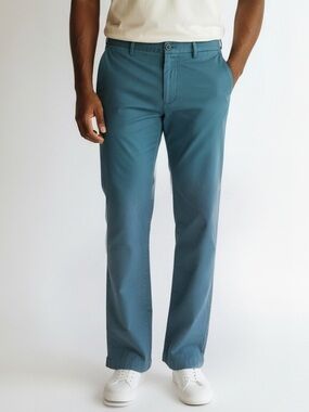 Alton lane Classic Straight Fit motion chino men’s size 36 w 34 l blue gray teal